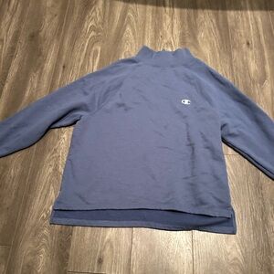 Champion blue cowl neck sweater size L